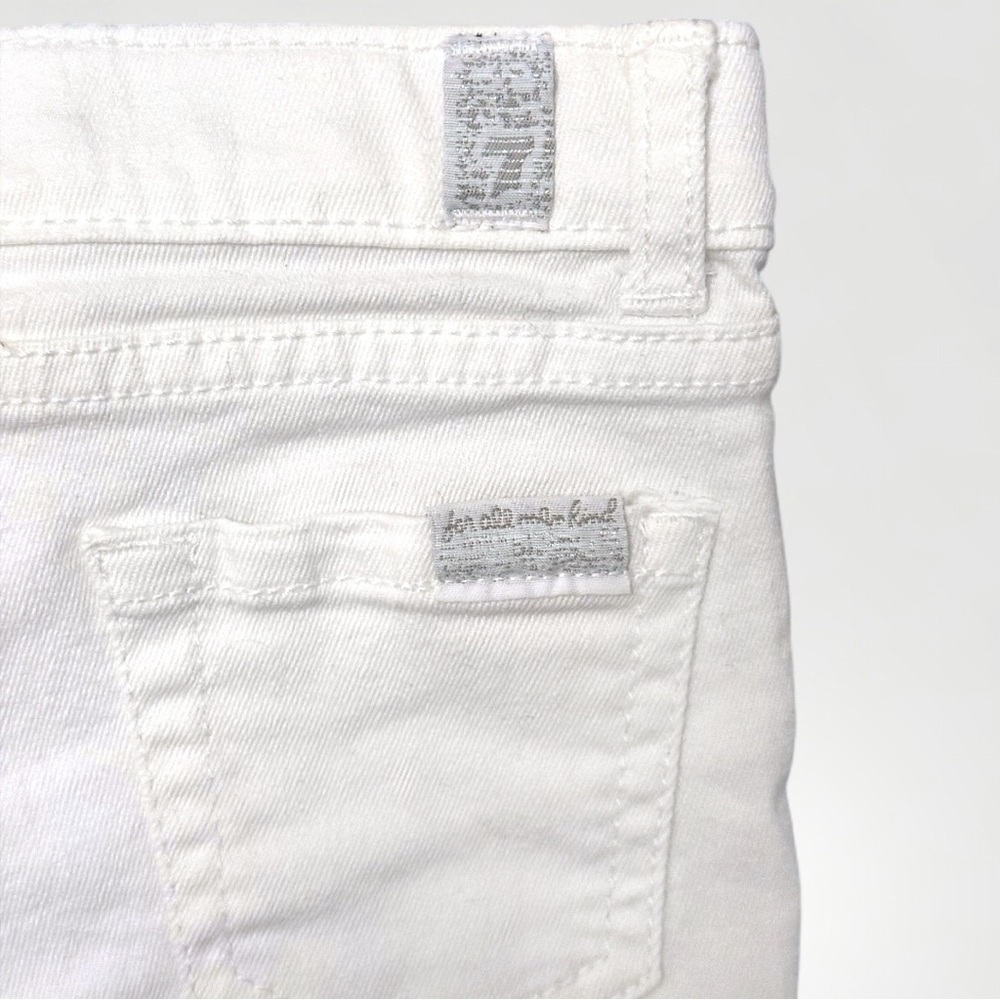 7 For All Mankind White Denim Pants & Harper Canyon Ruffle Top – 4T Outfit - Picture 5 of 5